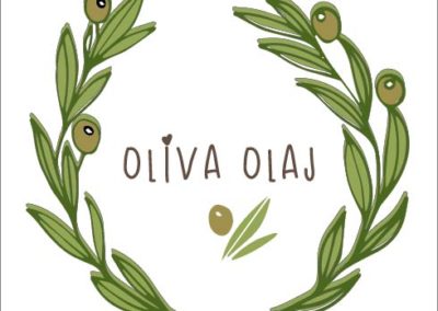 Olíva olaj címke